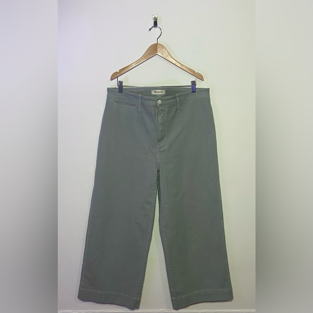 Madewell Emmett Wide-leg Crop Pants